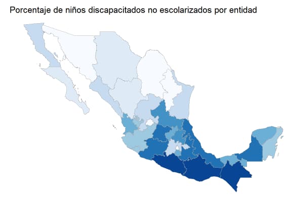 Portada del proyecto La realidad de los derechos de los niños en México: Personificar los datos.